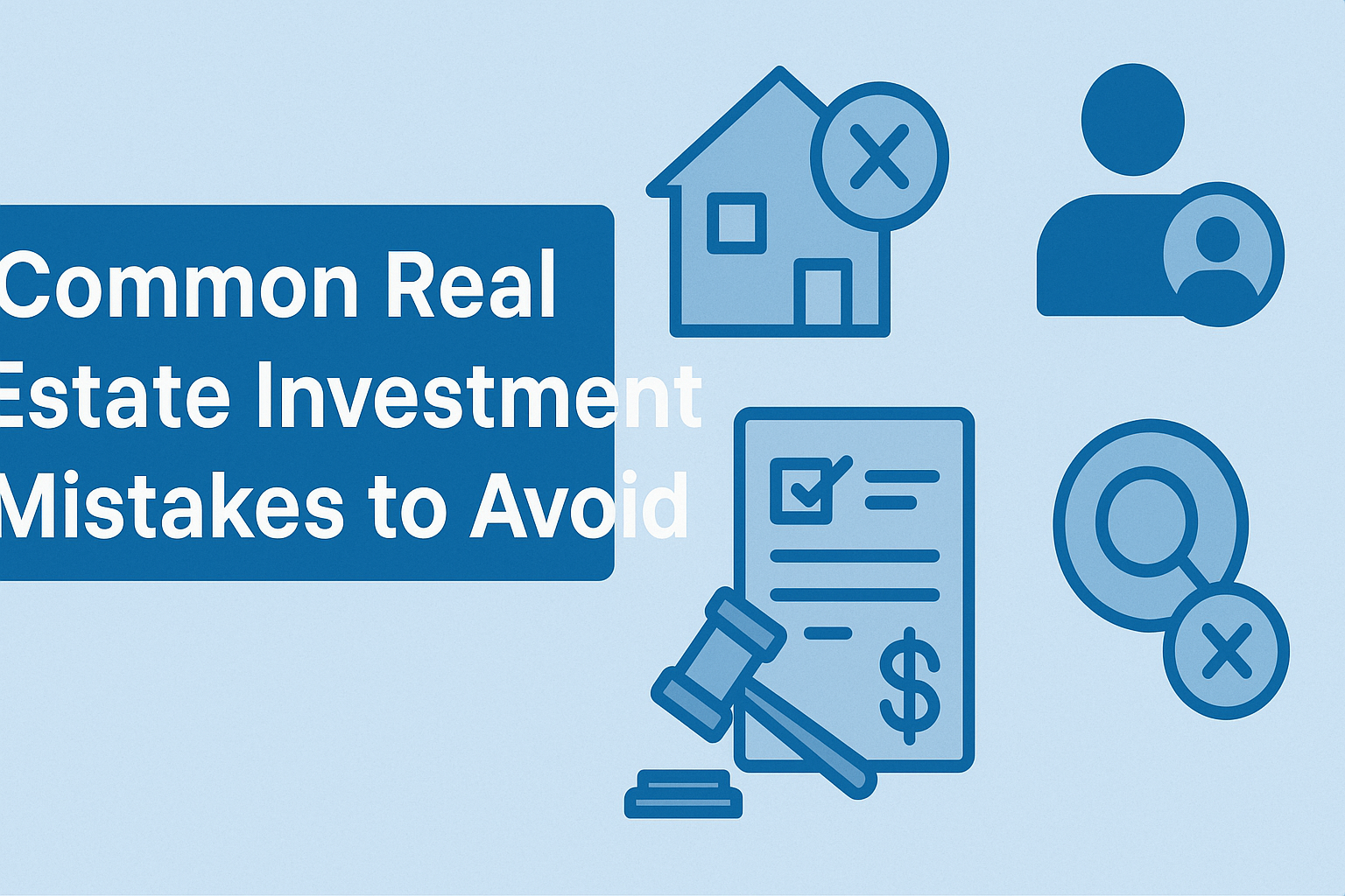 First-Time Investor? Don’t Make These Real Estate Mistakes
