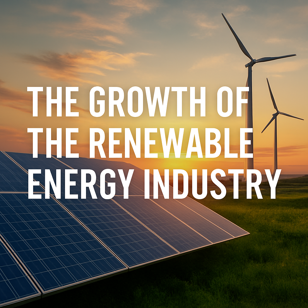 The Growth of the Renewable Energy Industry