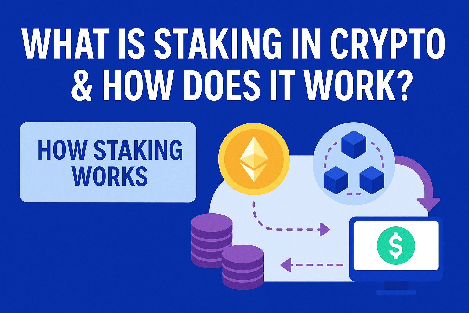 Crypto Staking Explained: How It Works, Why It Matters & How to Start 2025