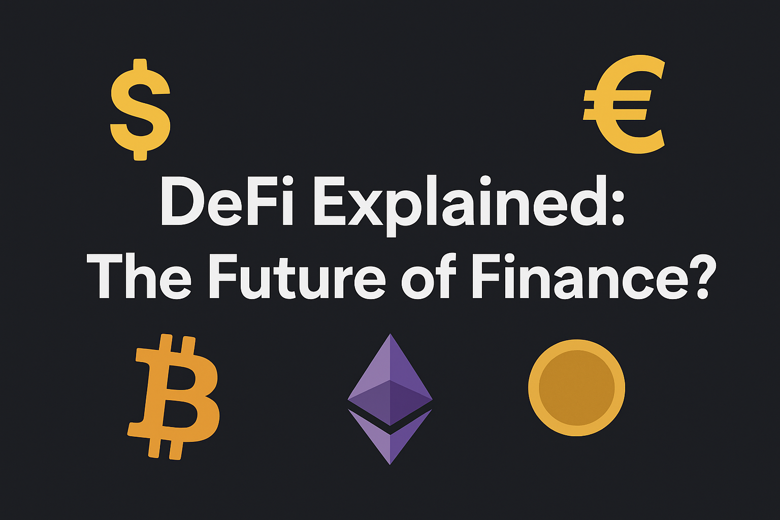 The Future of Money: DeFi Explained in Simple Terms