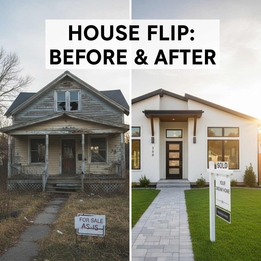 The Ultimate Guide to House Flipping: Risks, Rewards & ROI