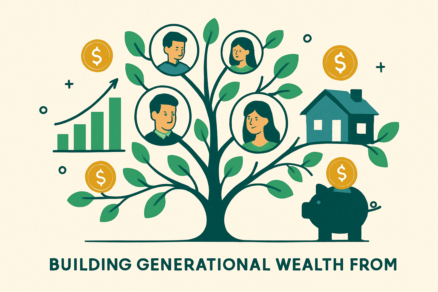 How to Build Generational Wealth from Scratch Without Inheriting Money