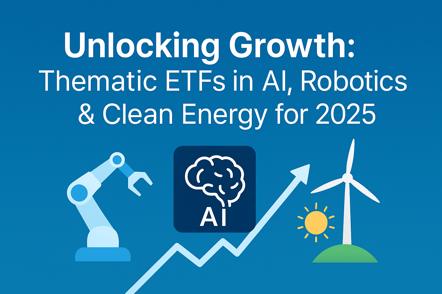 Unlocking Growth: Thematic ETFs in AI, Robotics, and Clean Energy for 2025