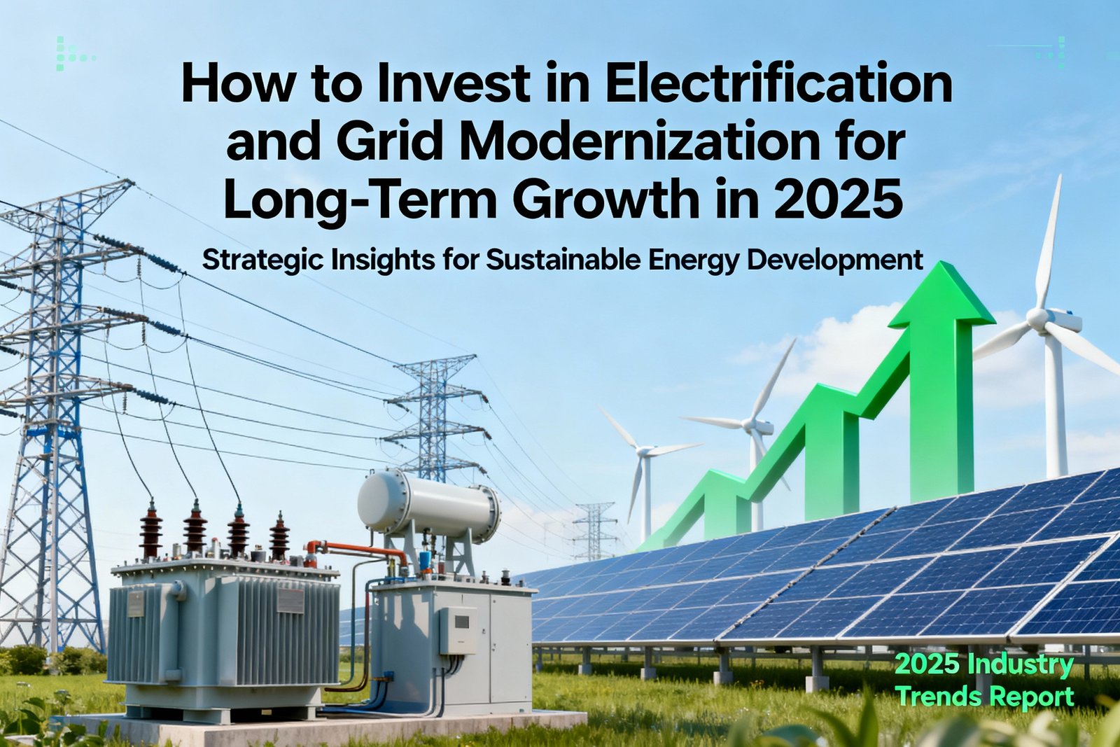 How to Invest in Electrification and Grid Modernization for Long-Term Growth in 2025