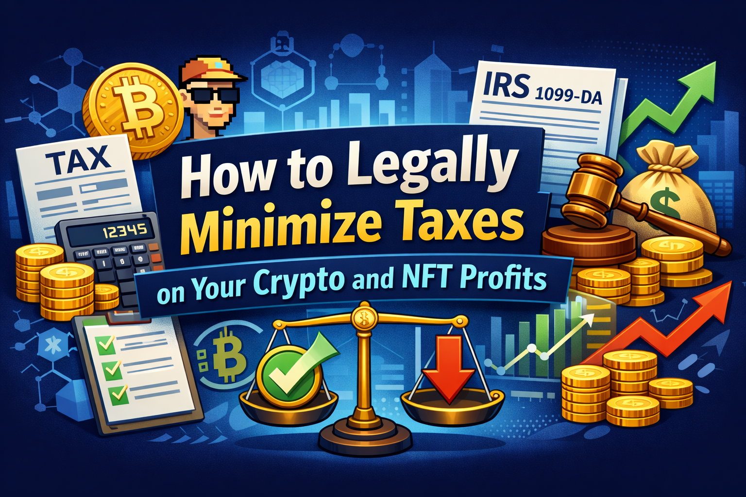 How to Legally Minimize Taxes on Your Crypto and NFT Profits 2026