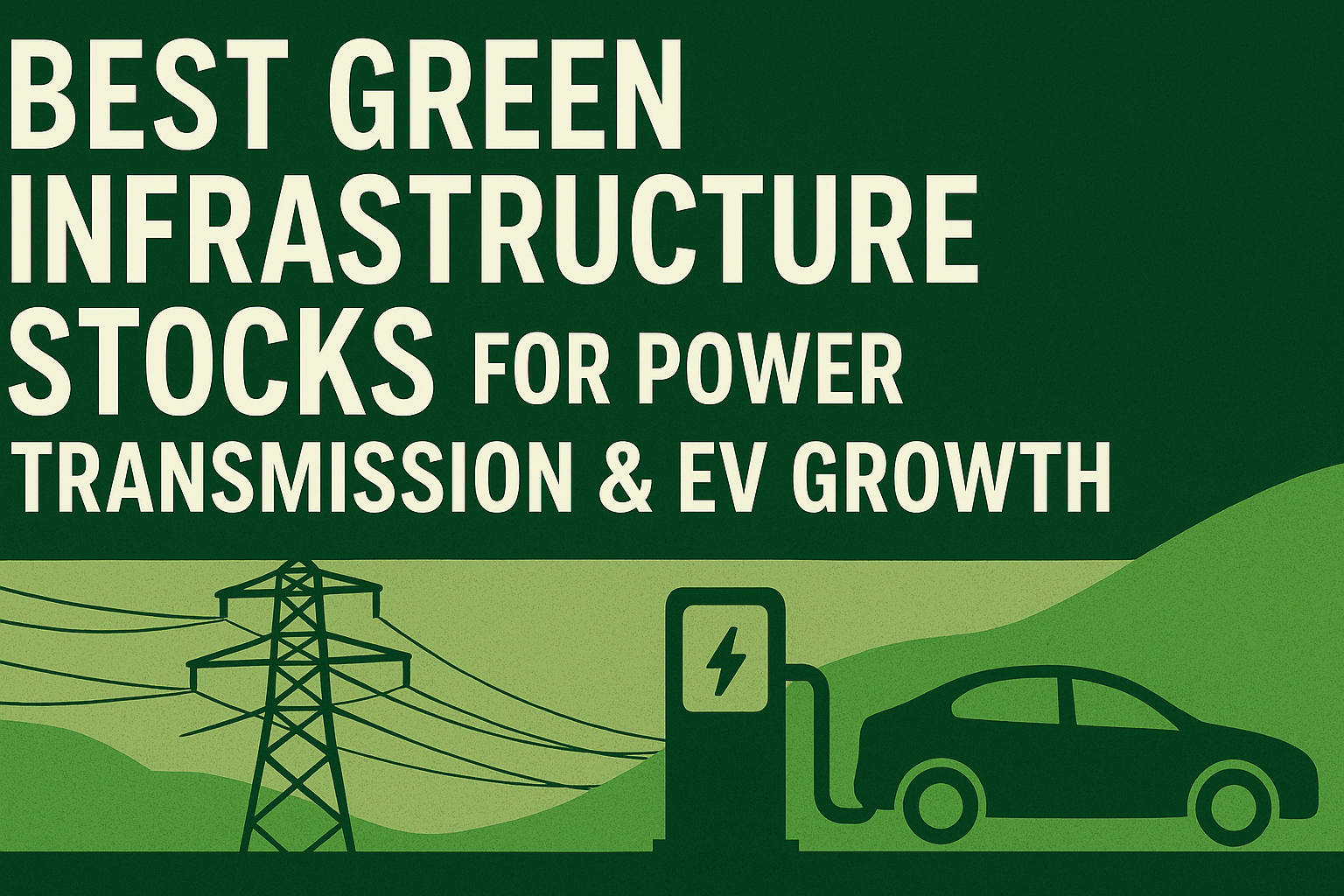 Best Green Infrastructure Stocks for Power Transmission & EV Growth