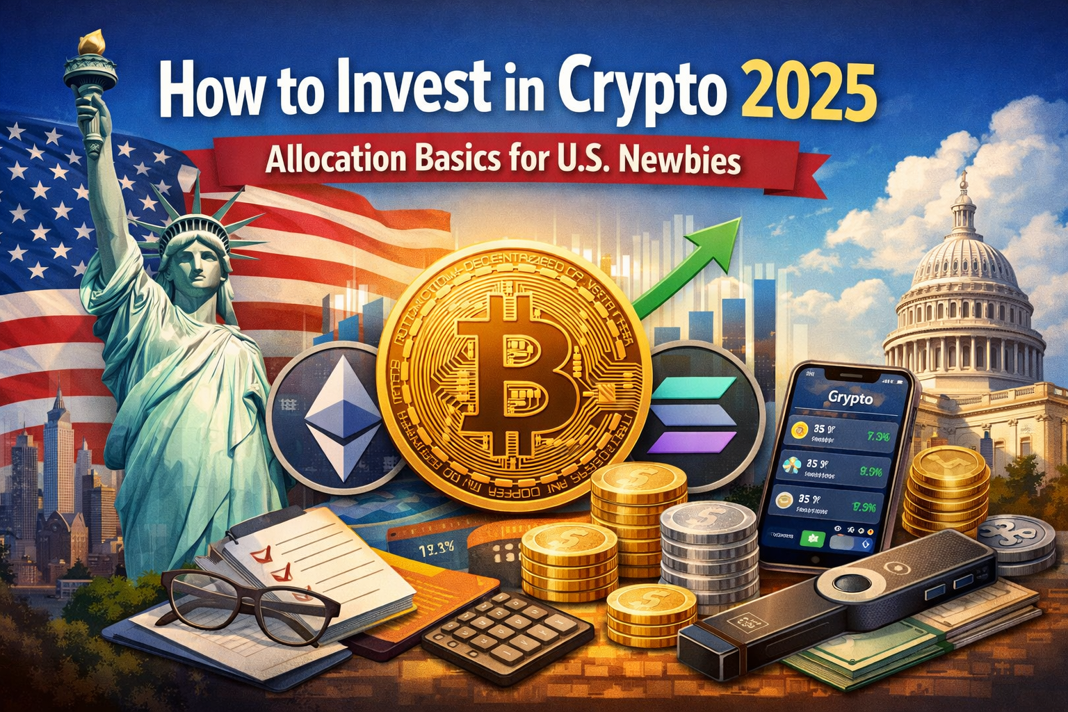 How to Invest in Crypto 2026: Allocation Basics for U.S. Newbies