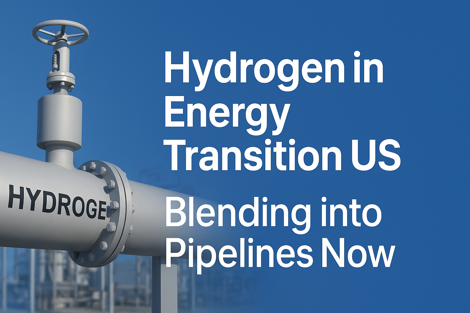Hydrogen in Energy Transition US: Blending into Pipelines Now