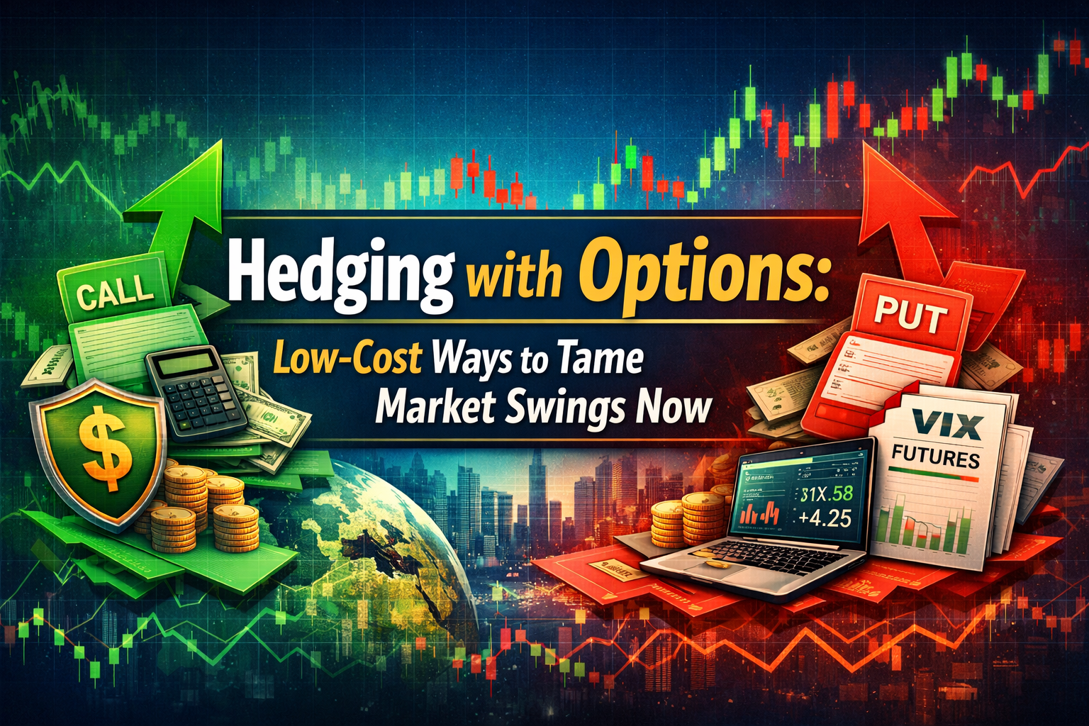 Hedging with Options: Low-Cost Ways to Tame Market Swings Now