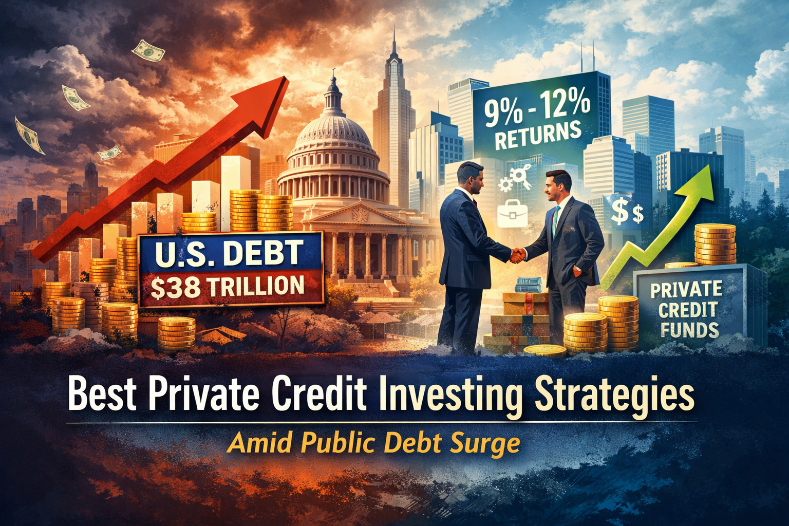 Best Private Credit Investing Strategies Amid Public Debt Surge
