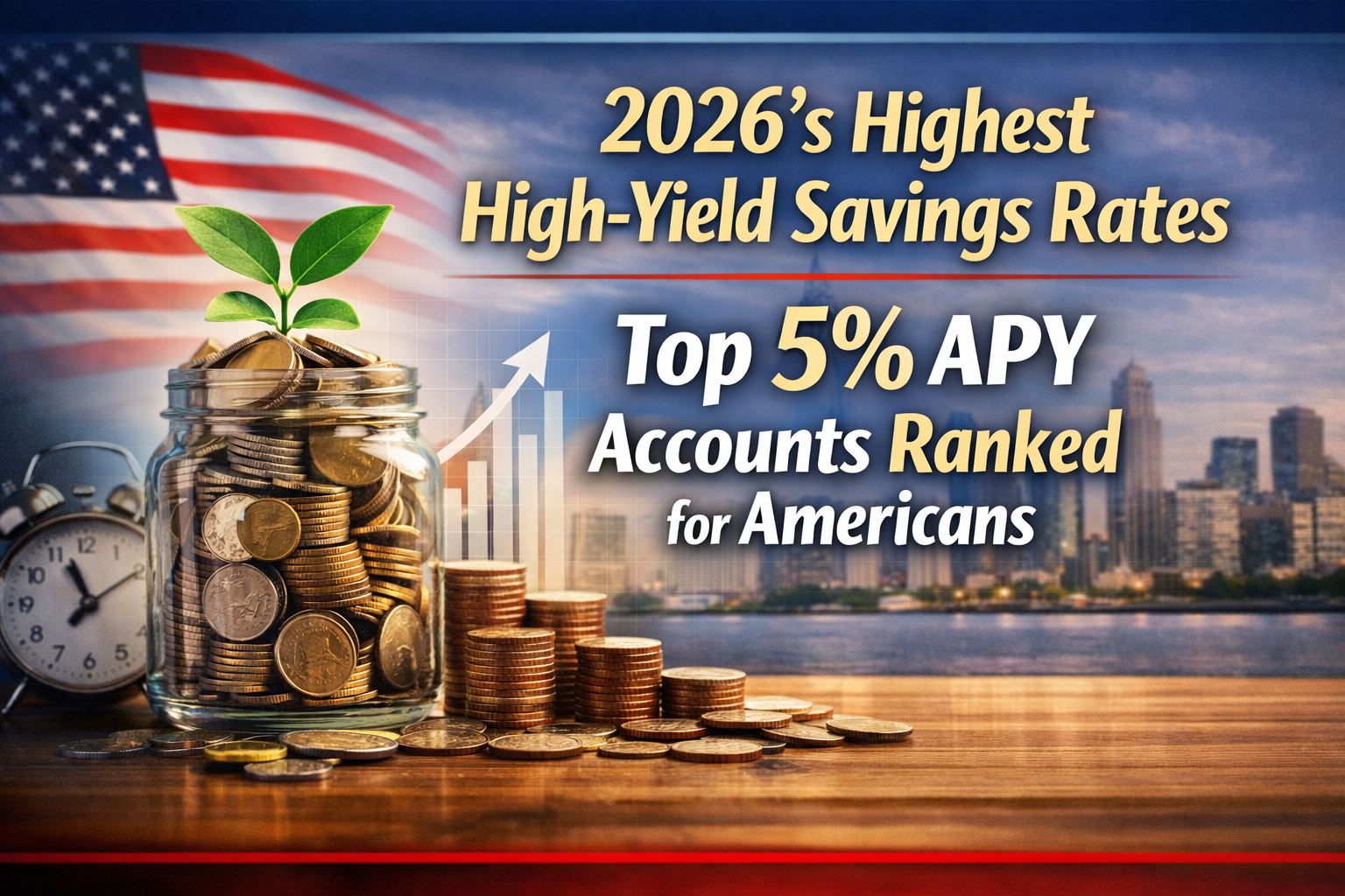 2026’s Highest High-Yield Savings Rates: Best Accounts Ranked
