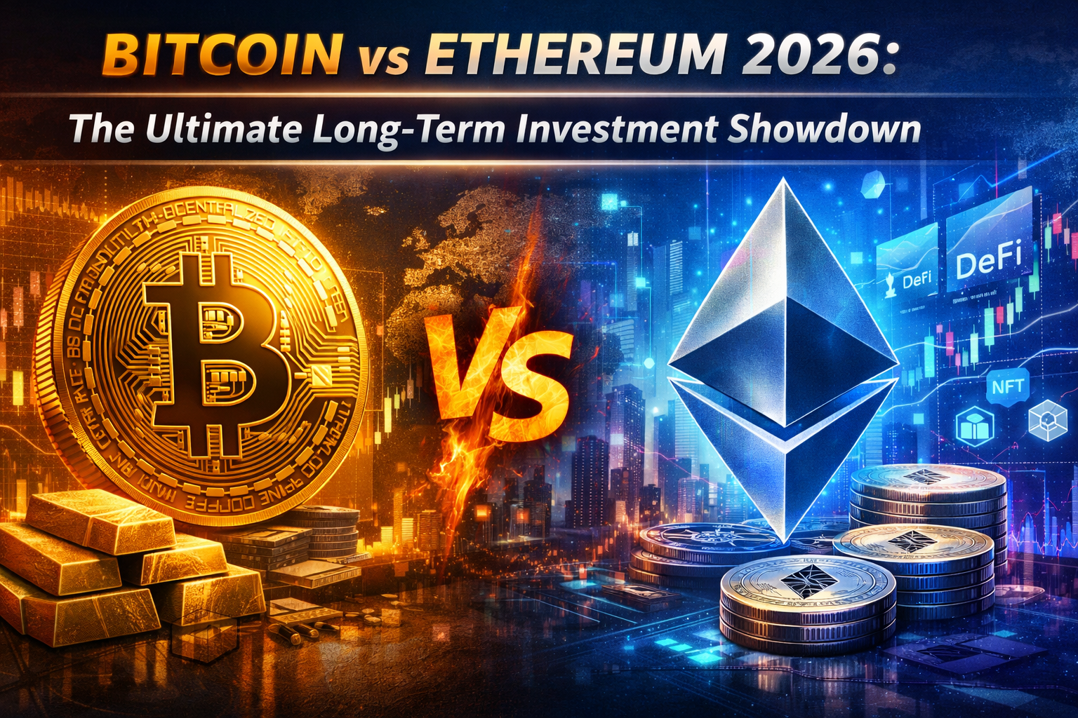 Bitcoin vs Ethereum Which Is Better? 2026 Long-Term Potential Revealed